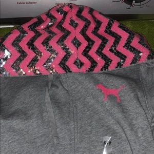 BNWT Victoria’s Secret Pink Bling Hoodie